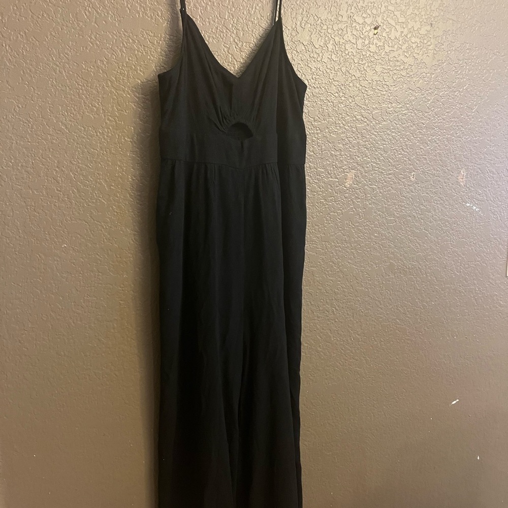 ANRABESS Elegant Black Maxi jumpsuit size L BRAND NEW